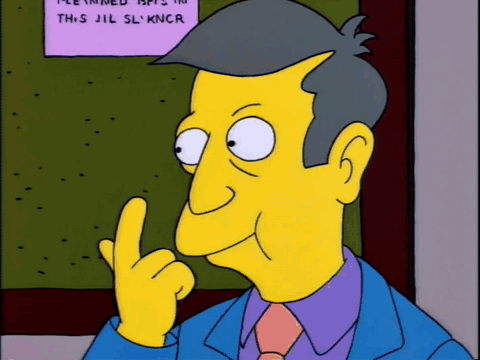 The Simpsons Skinner GIF - The simpsons Skinner Seymour Skinner - Discover  & Share GIFs