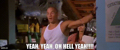 YARN | Yeah, yeah. Oh hell yeah!!!! | The Fast and The Furious | Video gifs  by quotes | a65a5714 | 紗