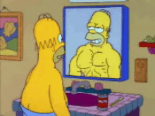 Mirror Flexing GIFs | Tenor